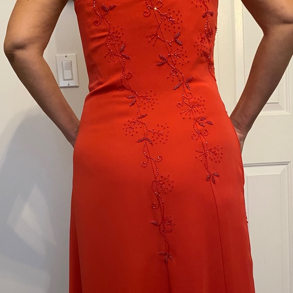 Embroidered Evening Gown - Picture 4 of 5